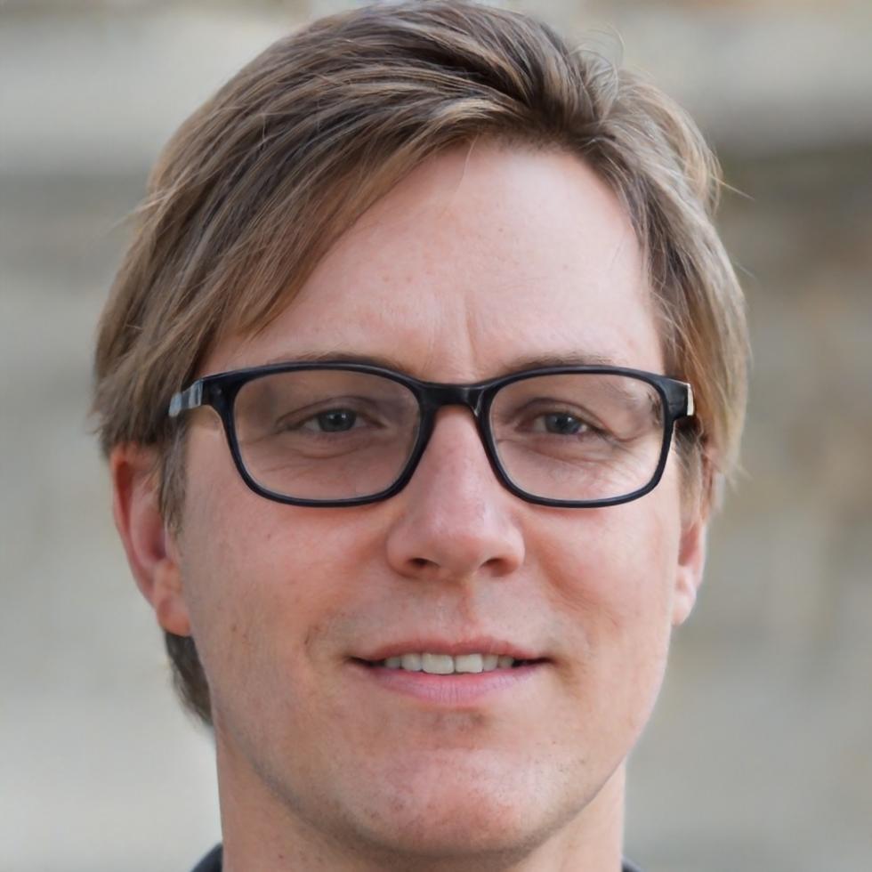 Portrait of Orin Helmsley, senior instructor with expertise in responsive design