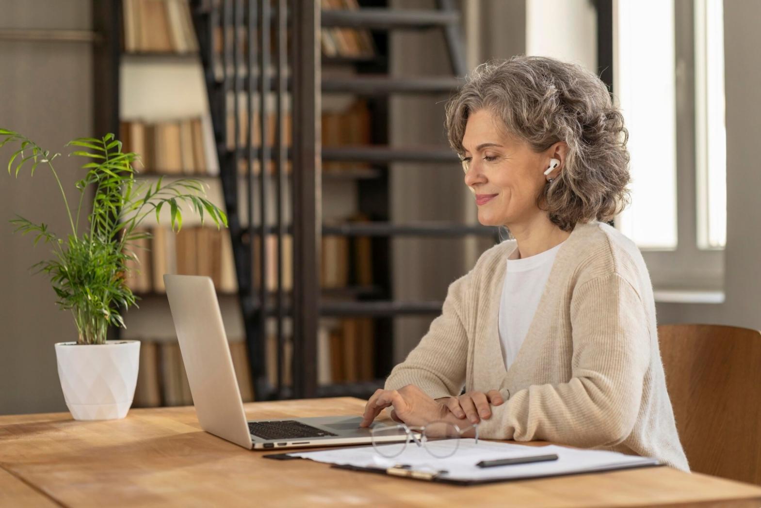 Design workspace with sketches and digital tools