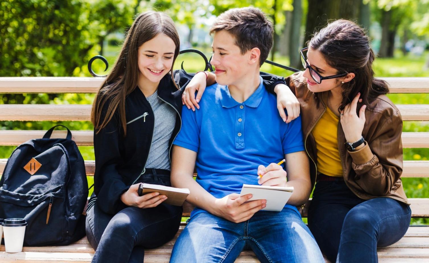 Design workspace with project materials